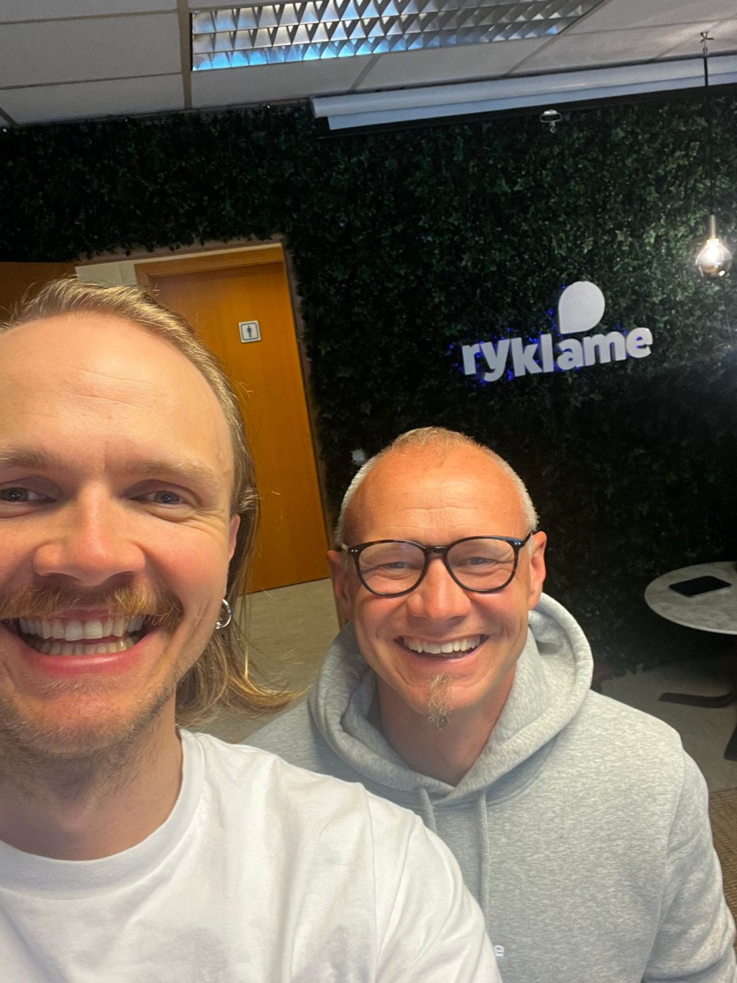 Tom Egill Og Kenneth Salte.